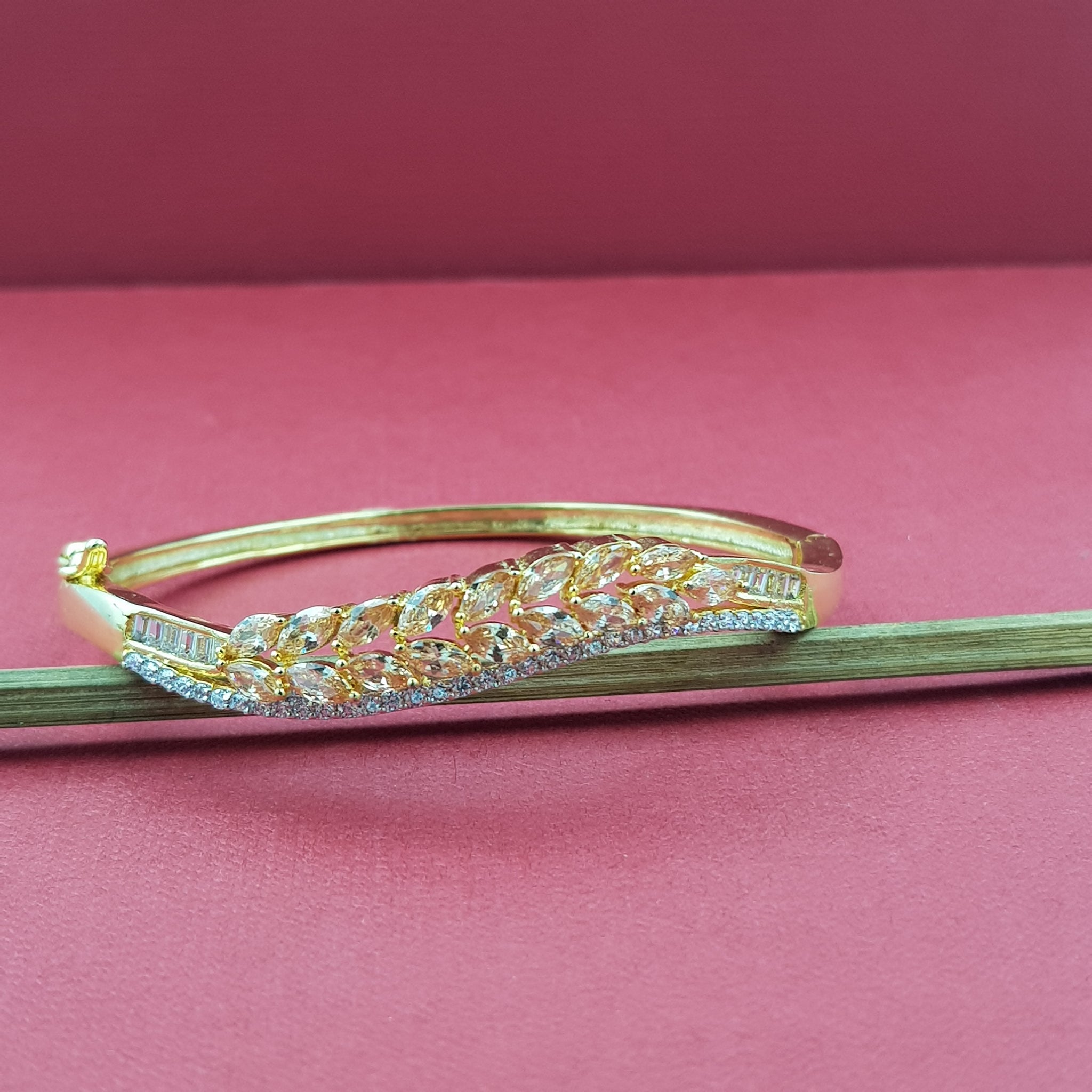 Zircon/AD Bracelet 9084-100 - Dazzles Jewellery