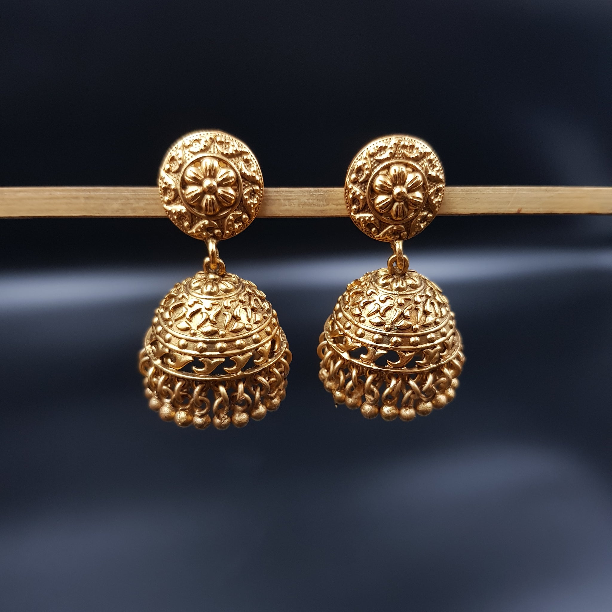 Jhumki Antique Earring 10290-28