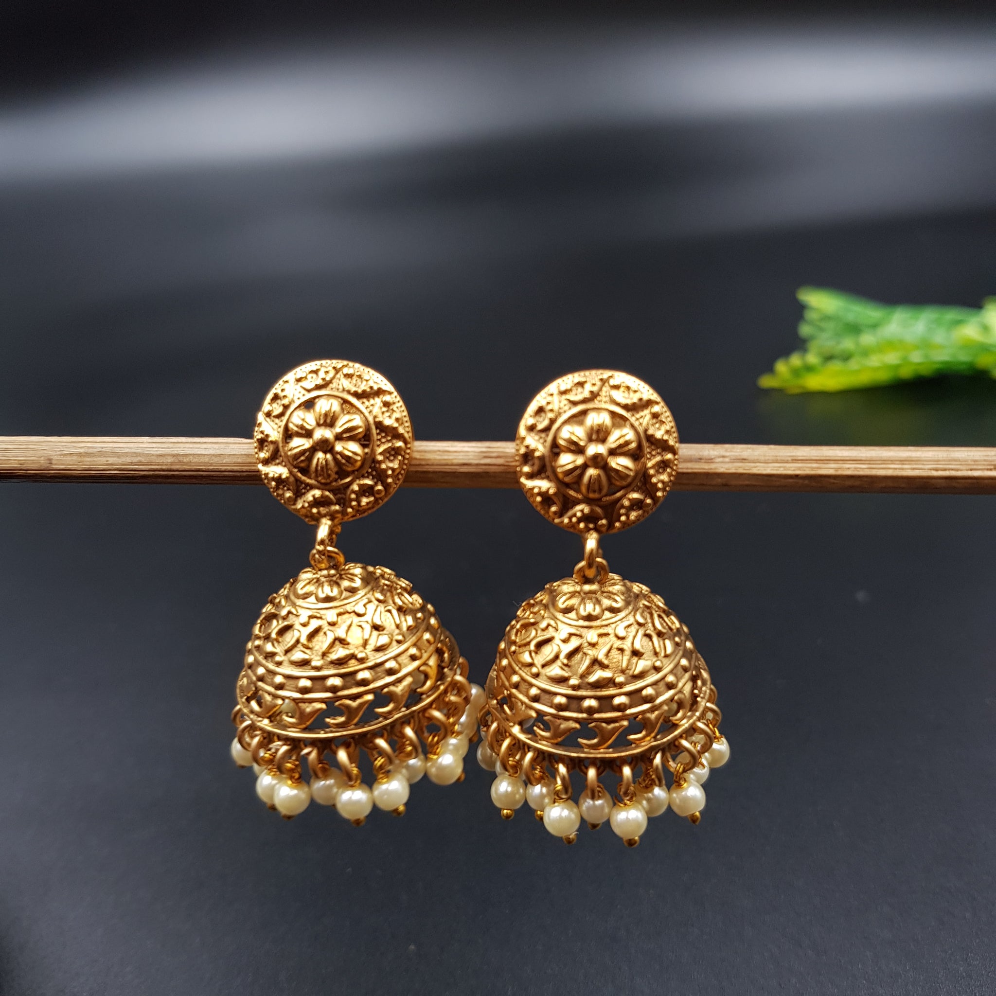 Jhumki Antique Earring 10275-28