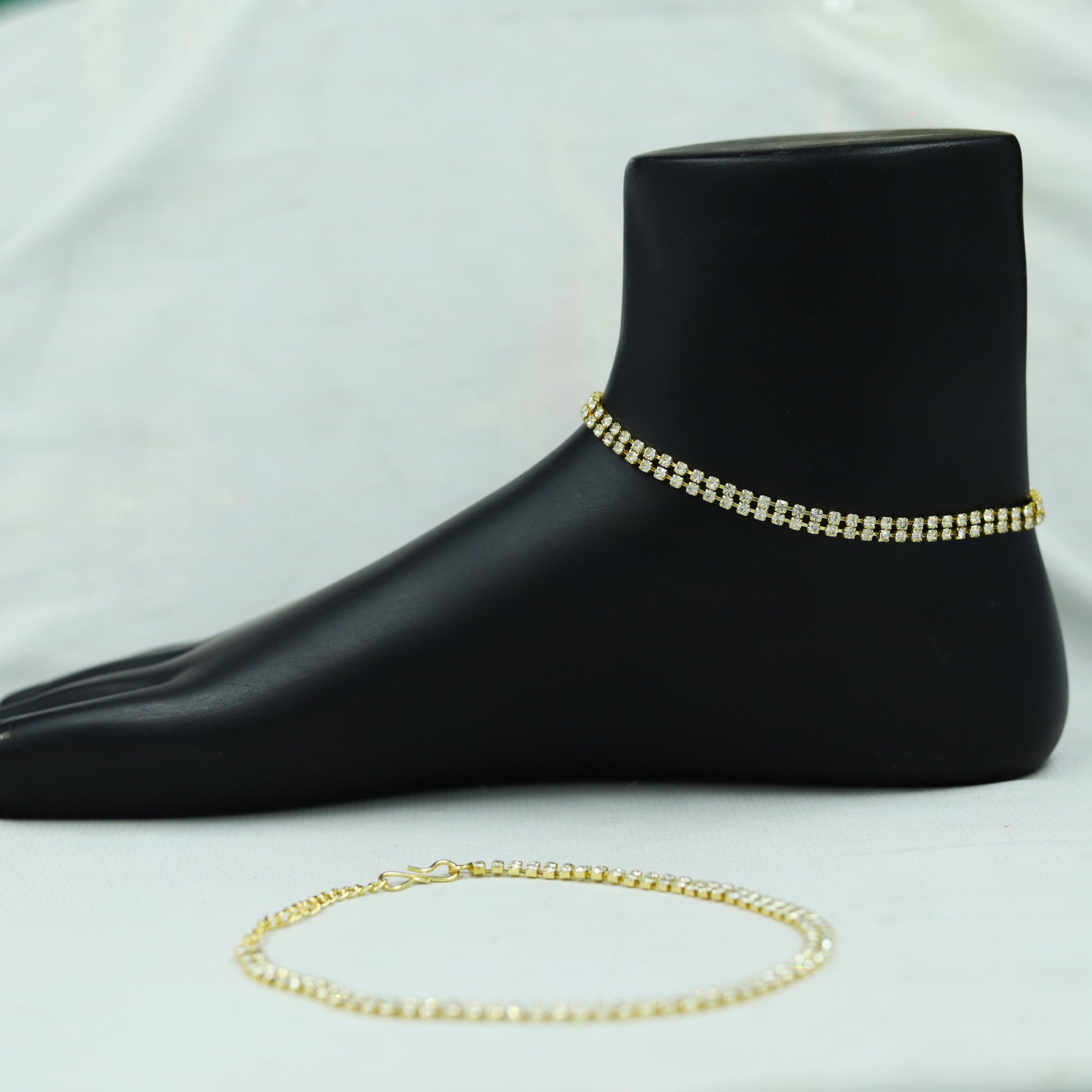 Gold Payal/Anklets 11145-7098