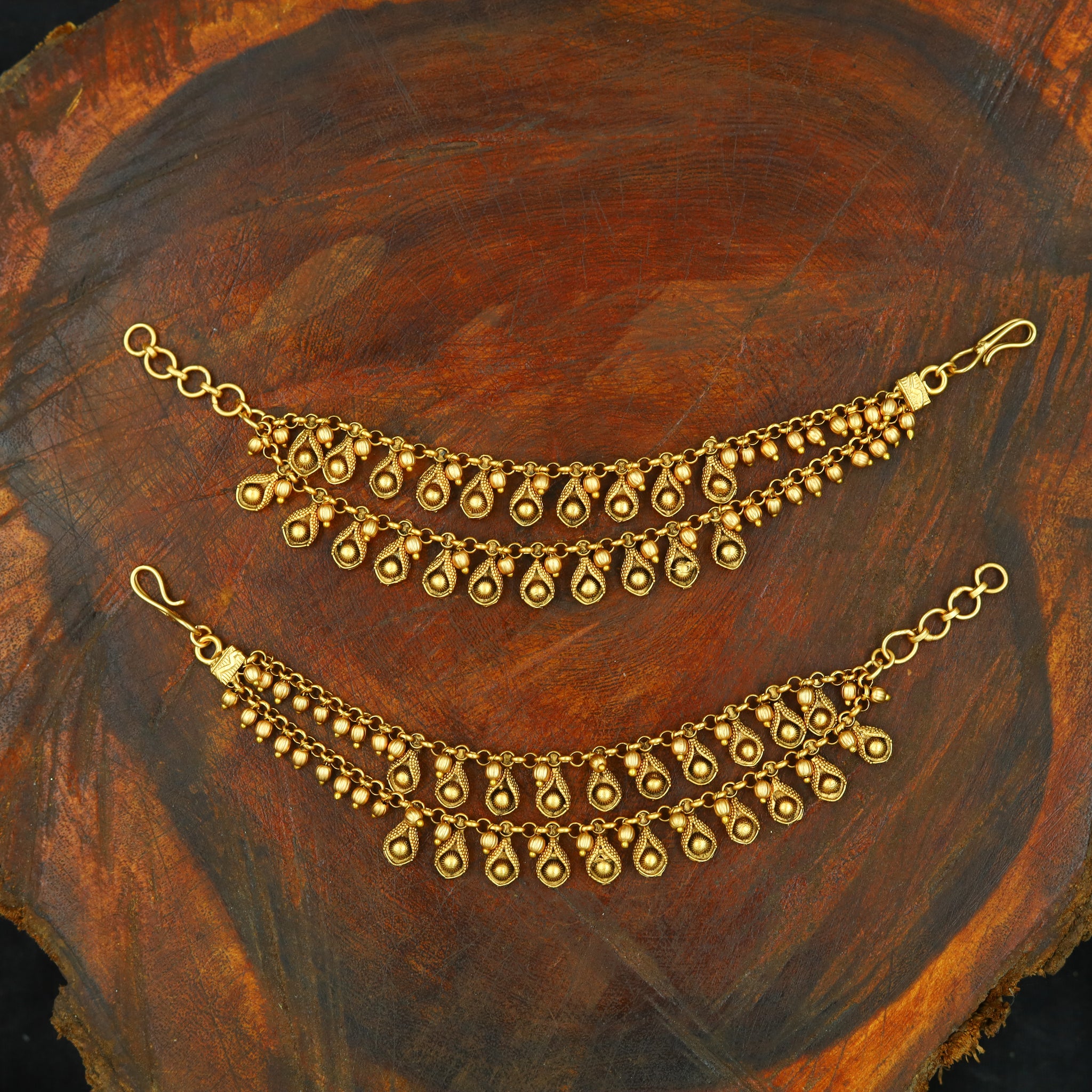 Antique Gold Polish Kan Chain 10372-28