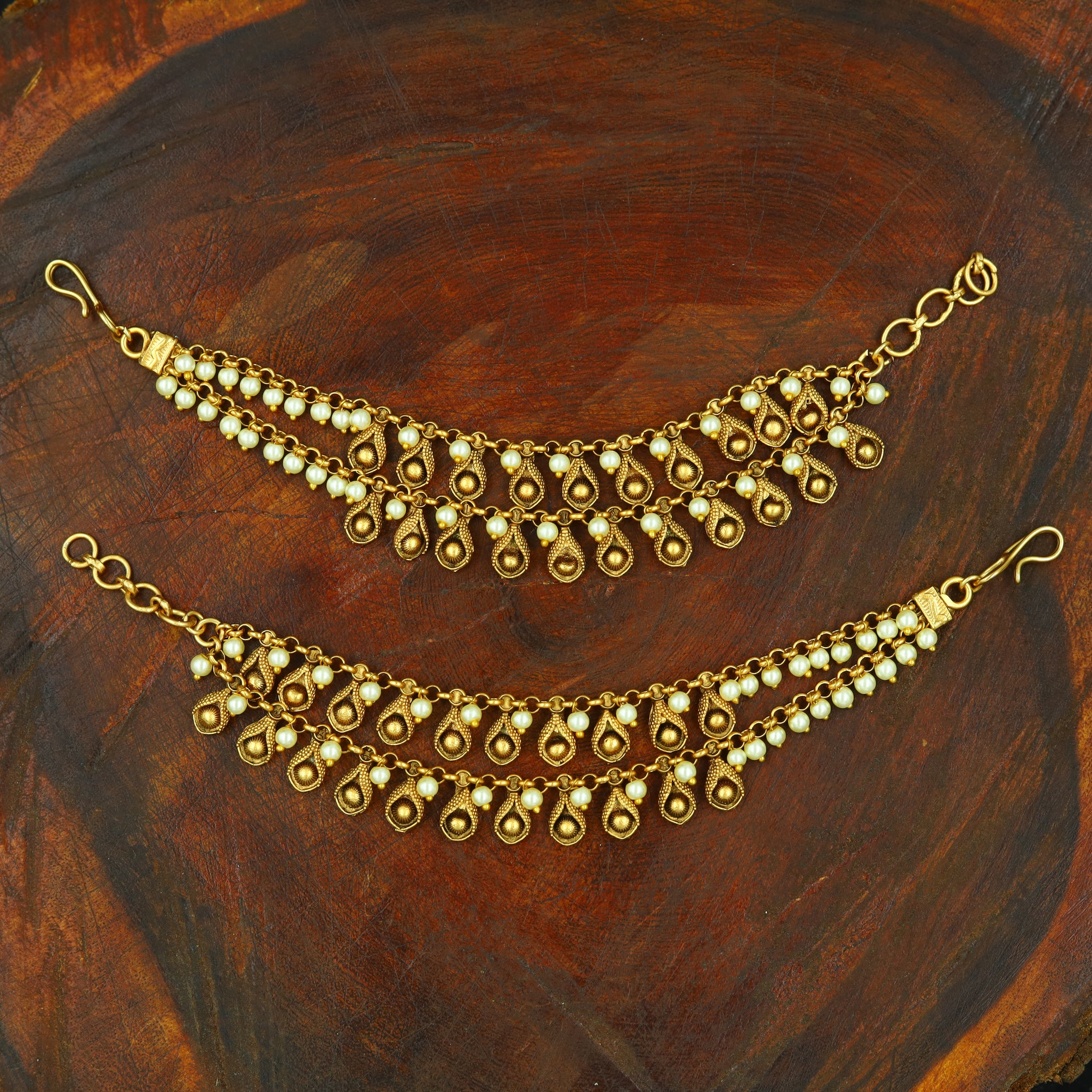 Antique Gold Polish Kan Chain 10372-28