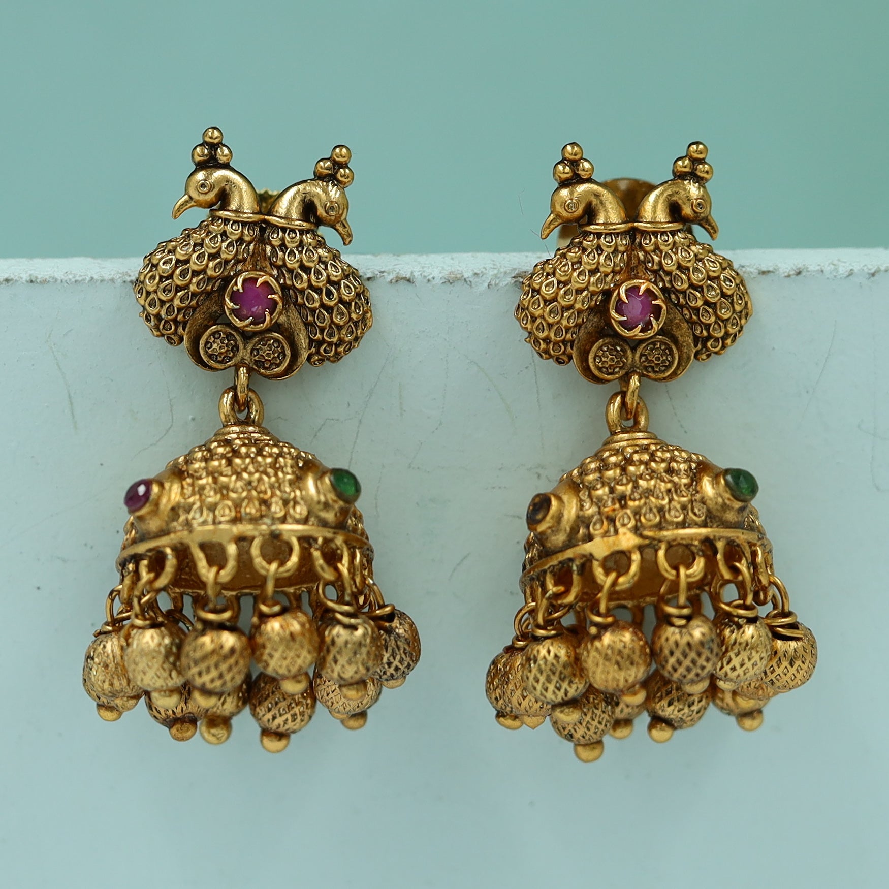Jhumki Antique Earring 11456