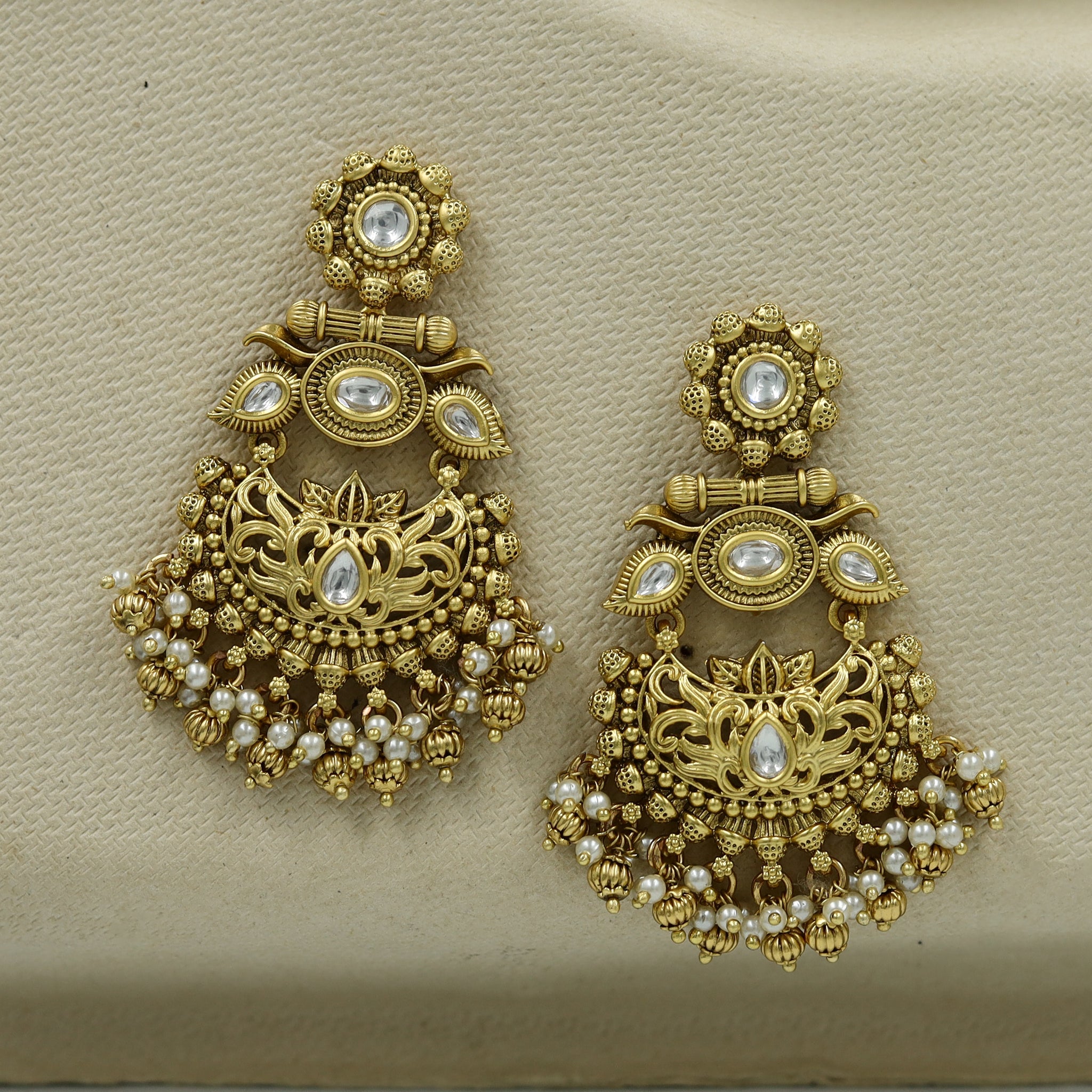 Chandbali Antique Earring 10267-28