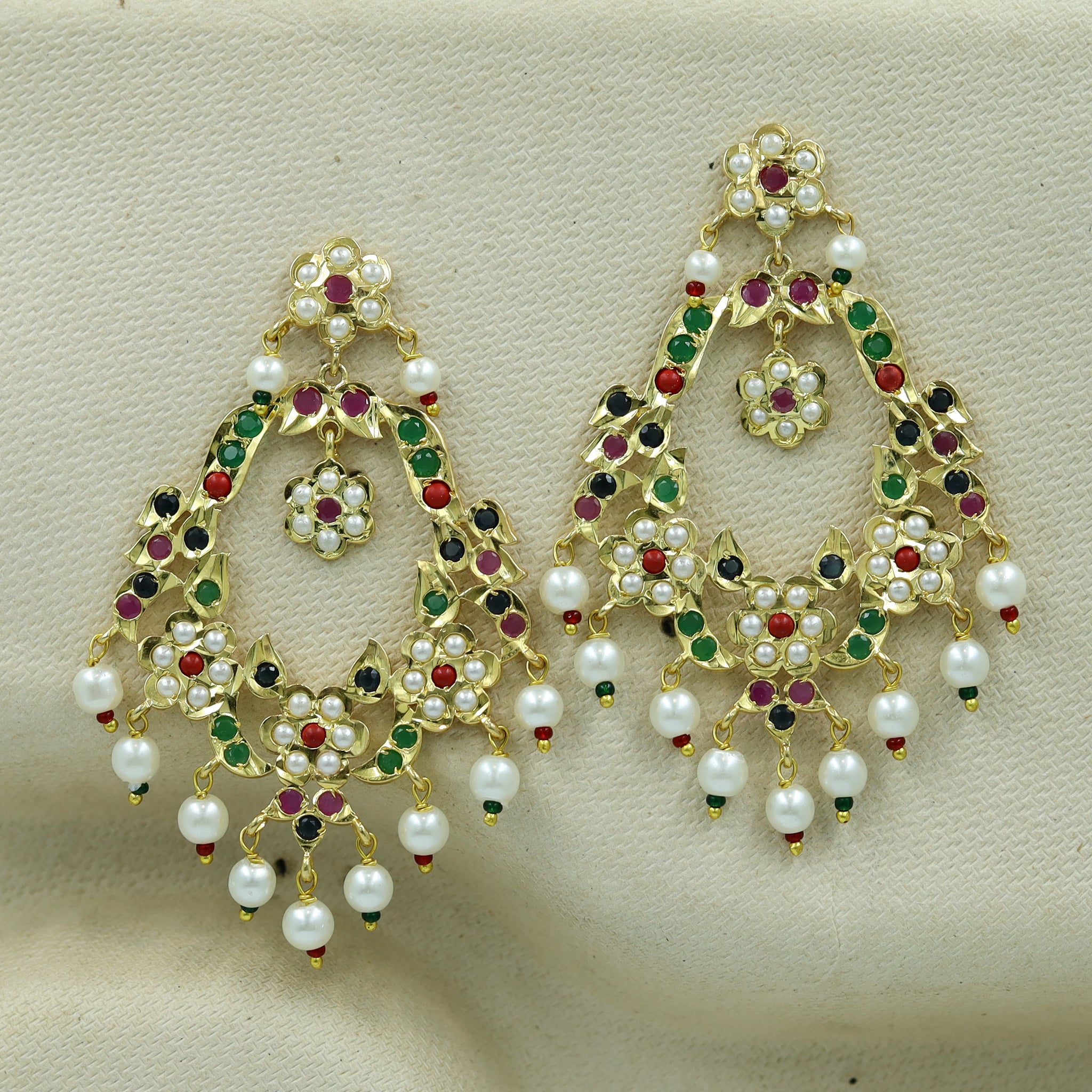 Chandbali Jadau Earring 11535-65