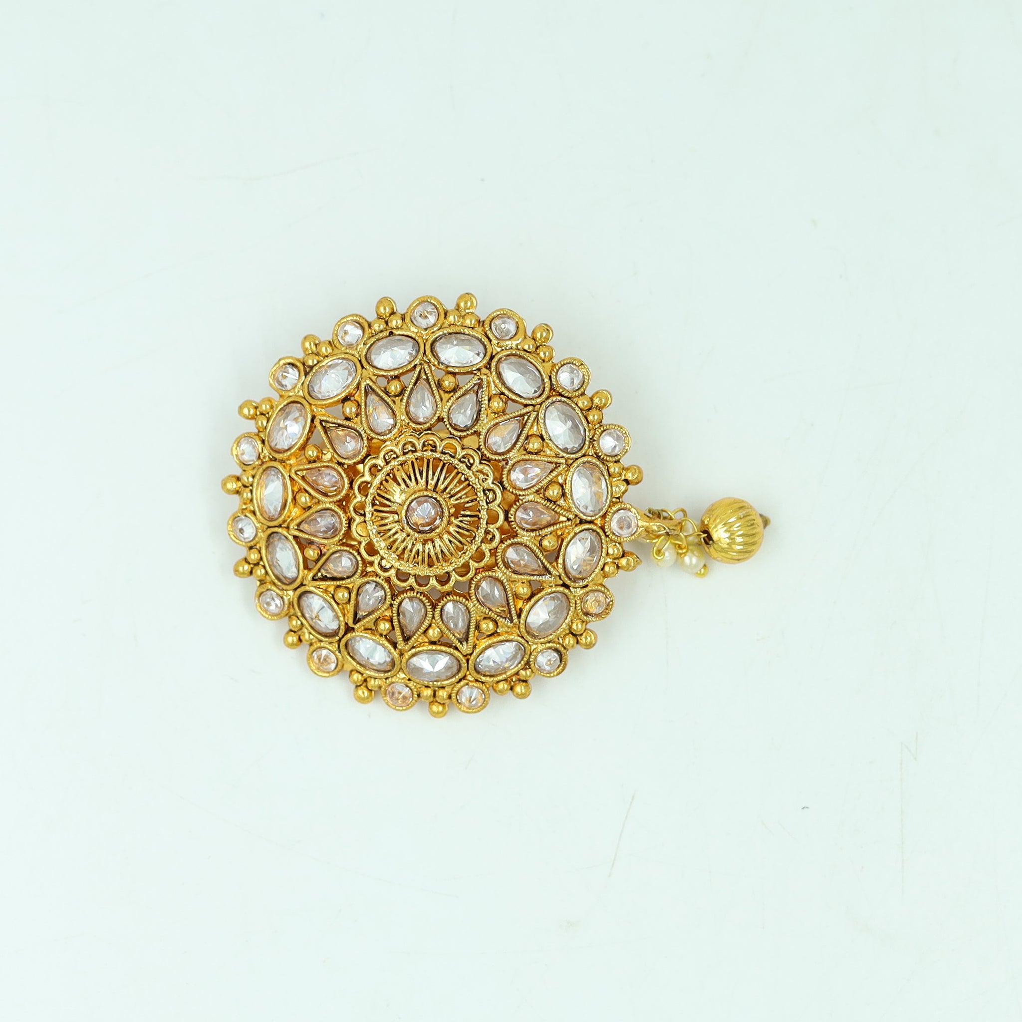 Gold Saree Pin/Brooch