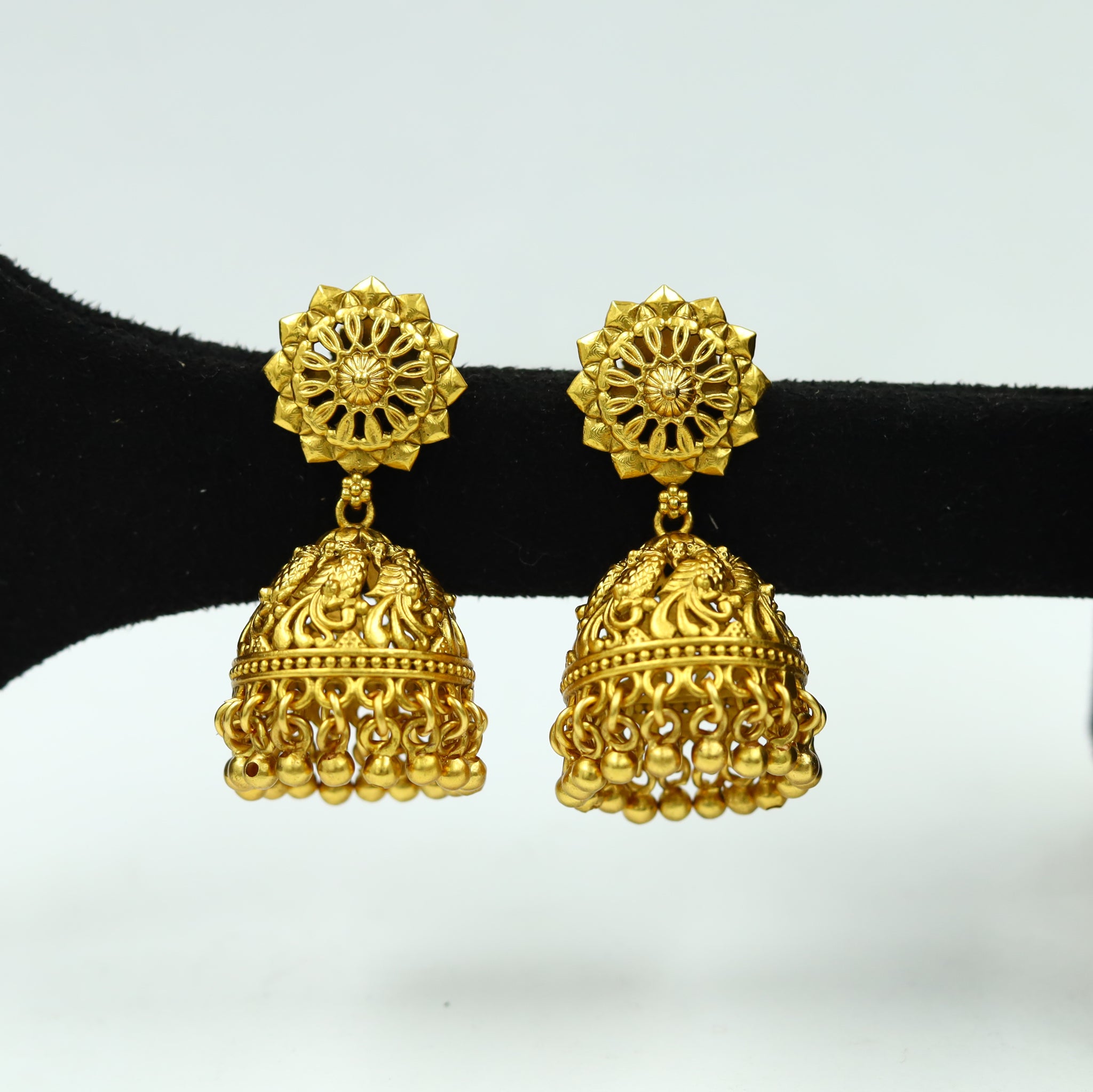 Jhumki Antique Earring 12338-28