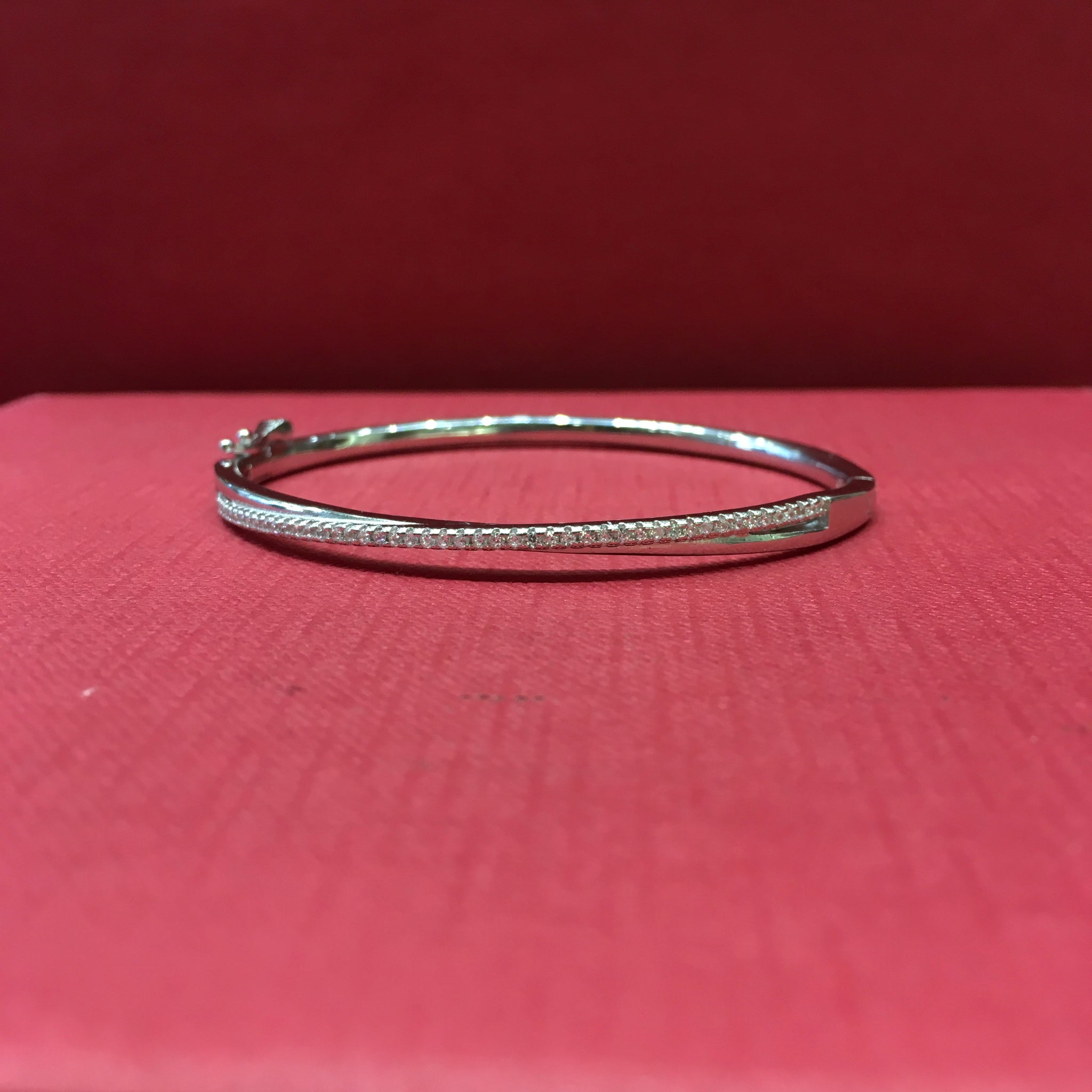 Pure 925 Hallmarked Bracelet 8105-22 - Dazzles Jewellery