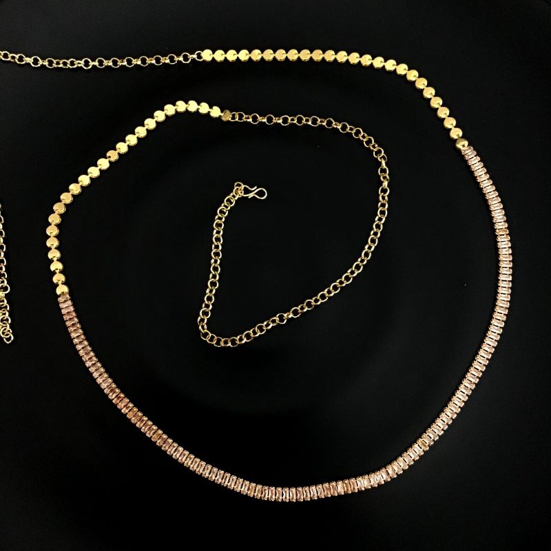 White Kamarband 11175-7132 - Dazzles Jewellery