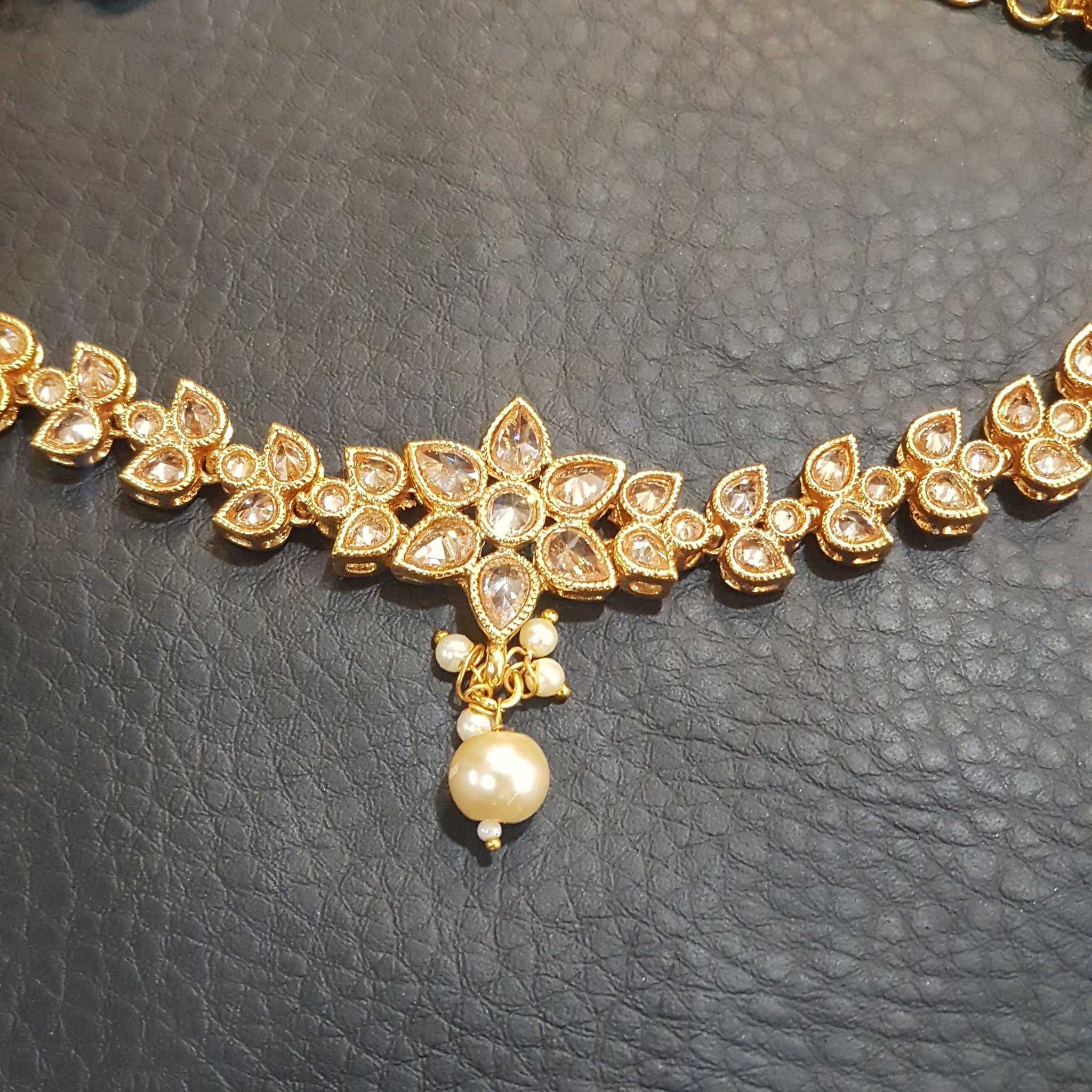 Champagne Color Gold Polish Bajuband - Dazzles Jewellery