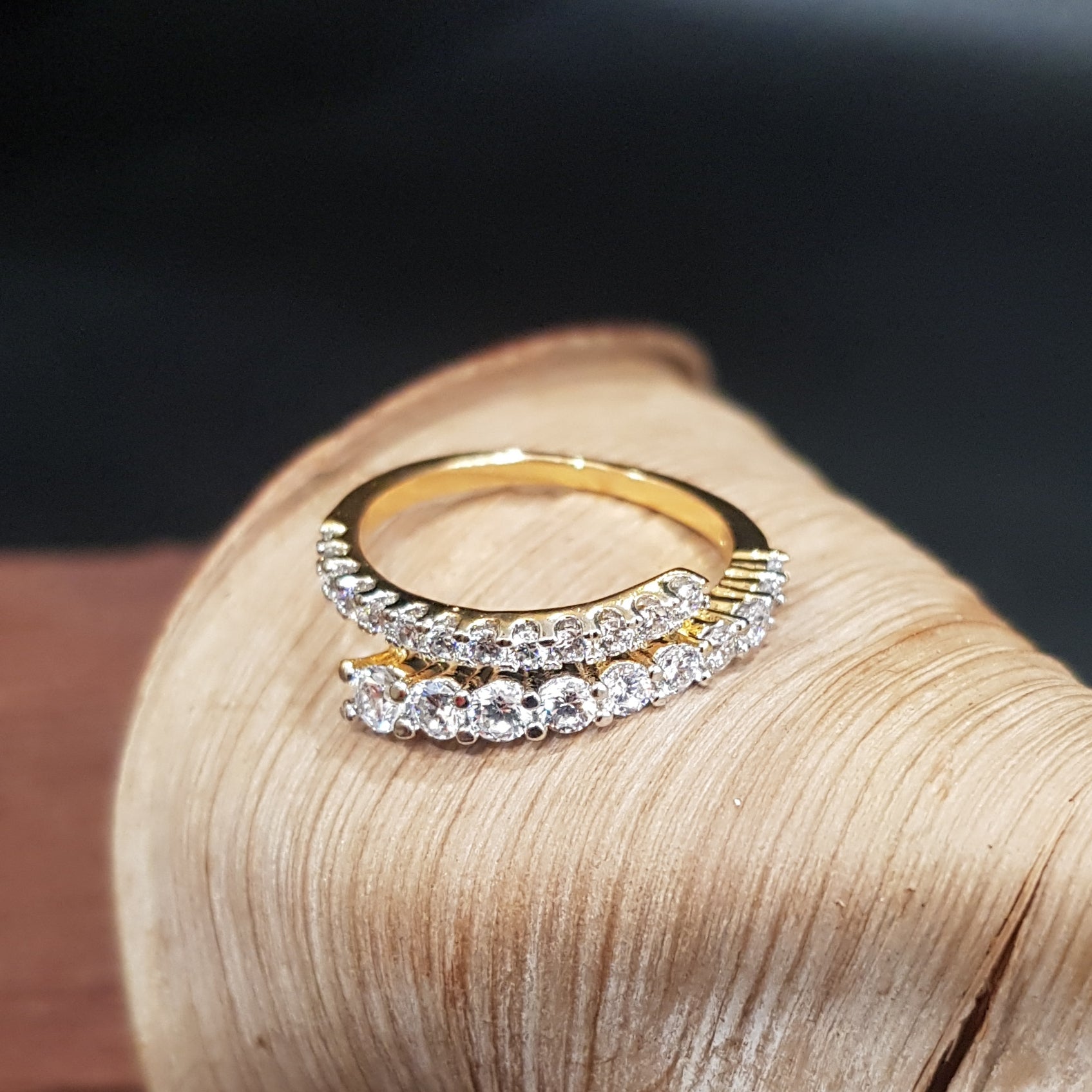 Zircon/AD Ring 1468-02 - Dazzles Jewellery