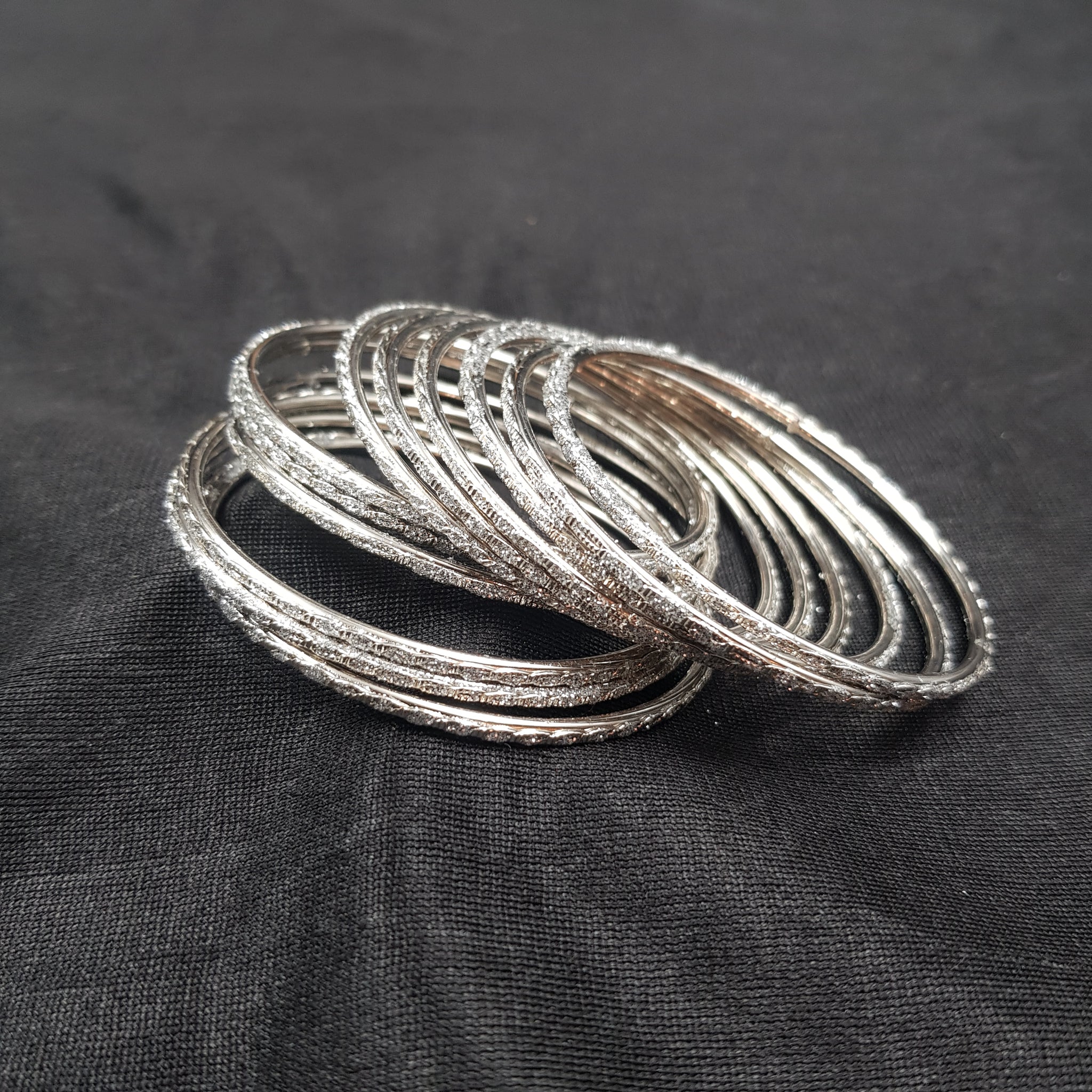 Oxidized Bangles/Bracelet 4670-33 - Dazzles Jewellery