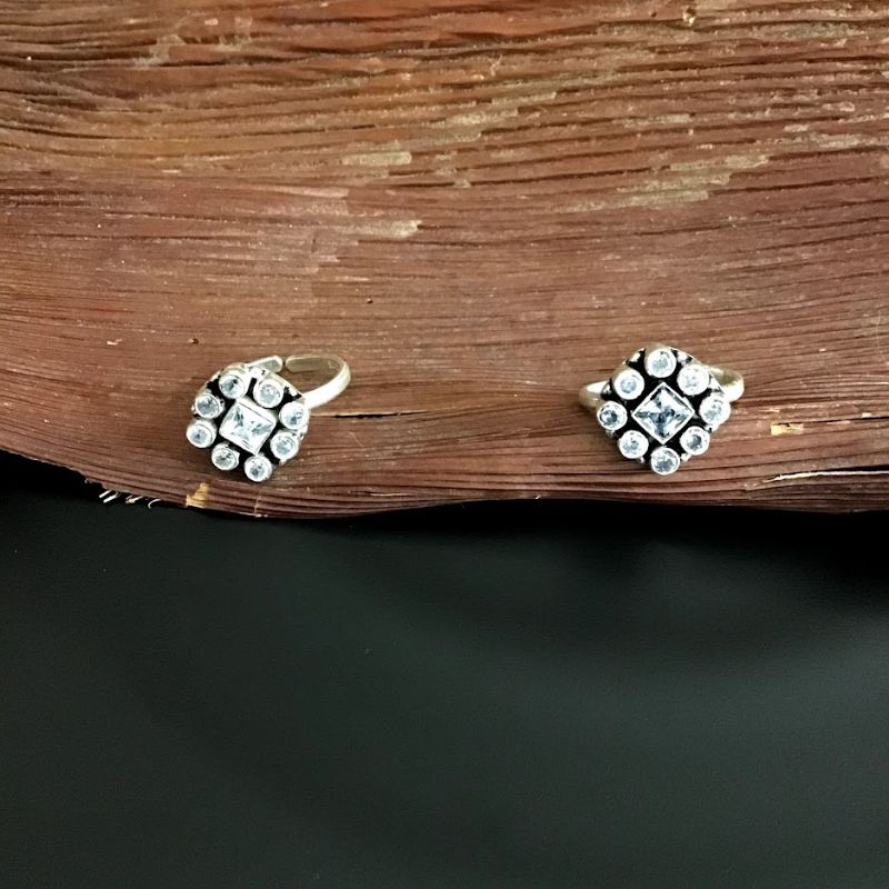 Silver Toe Ring - Dazzles Jewellery