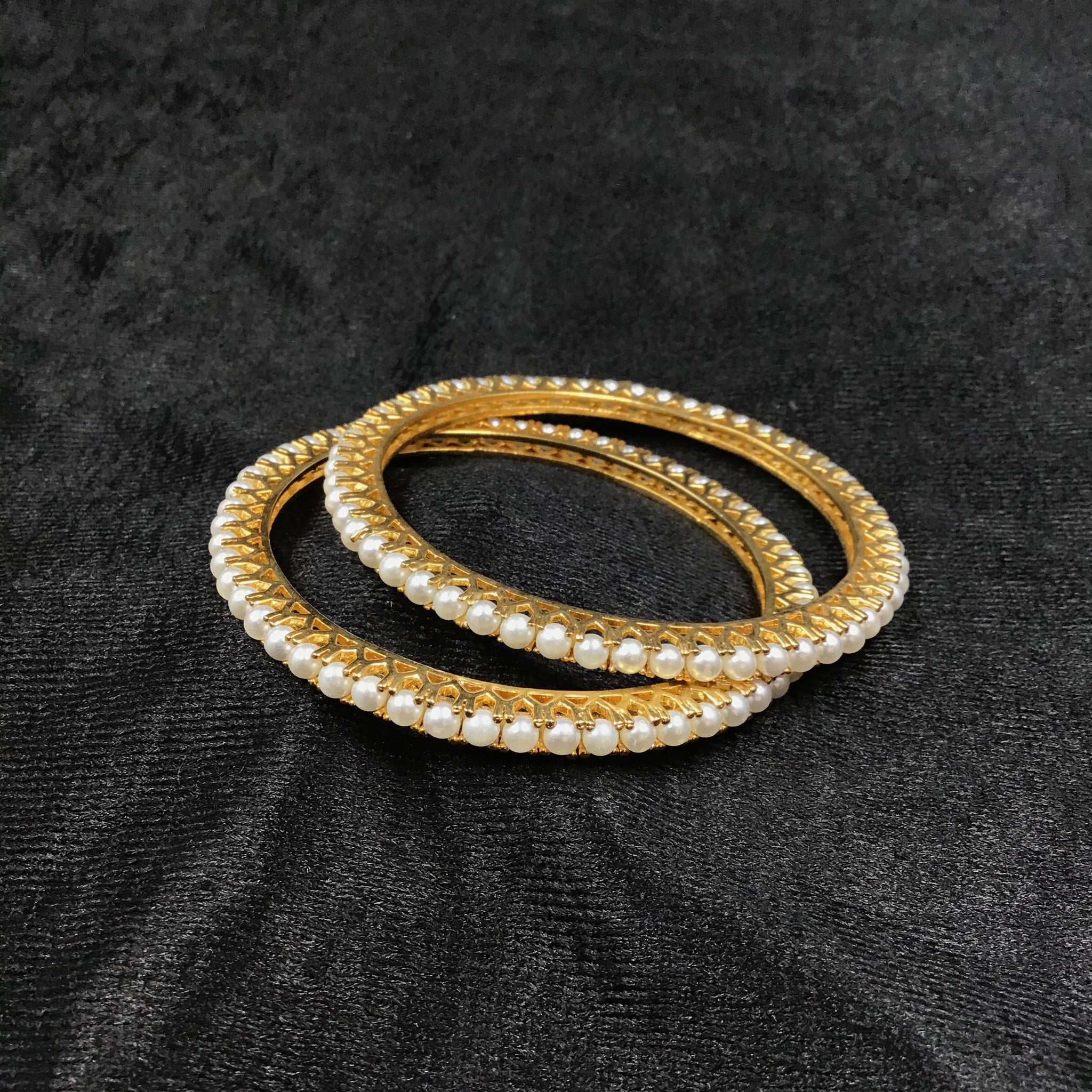 Jadau Bangles/Kada 5606-65 - Dazzles Jewellery