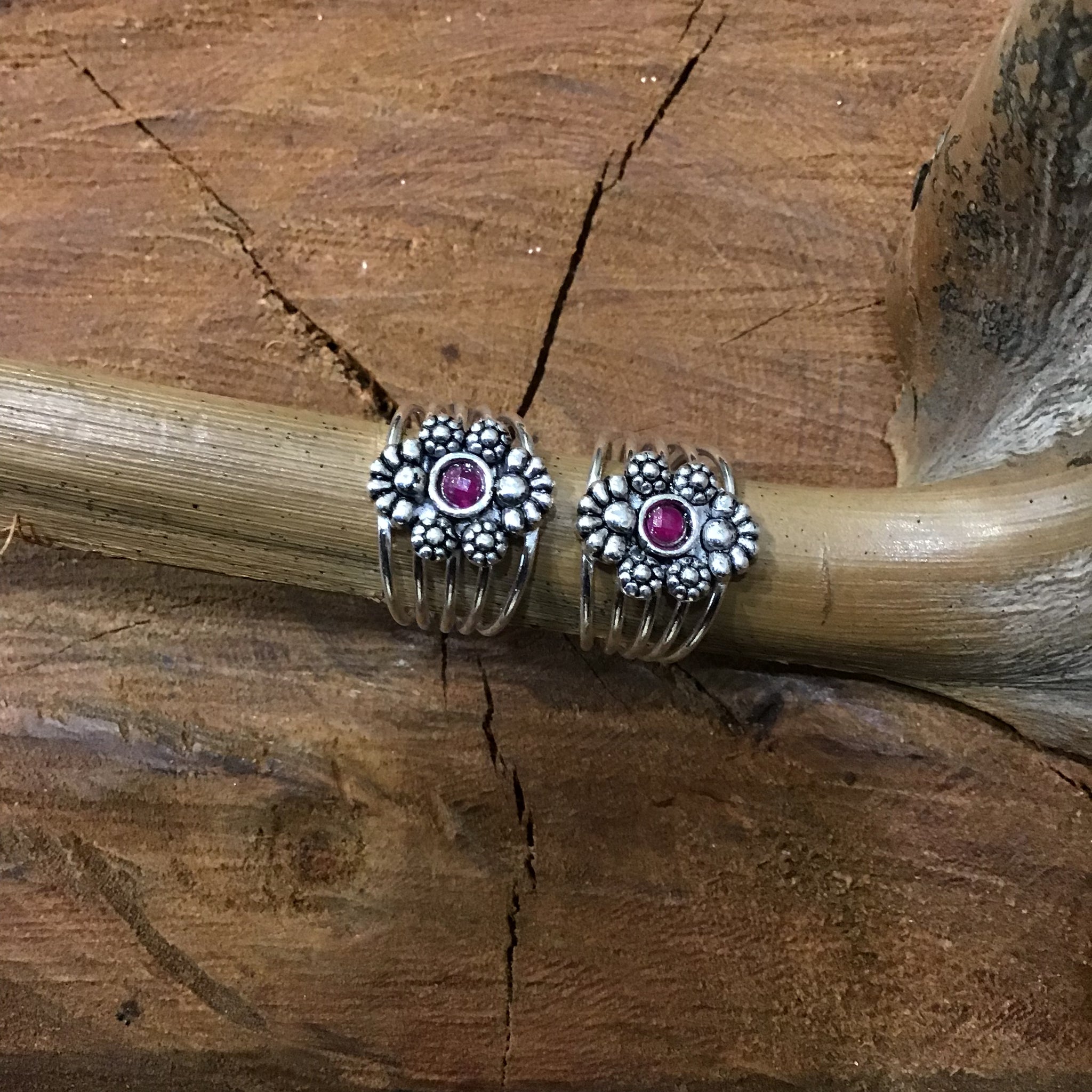 Silver Toe Ring 1647-20 - Dazzles Jewellery