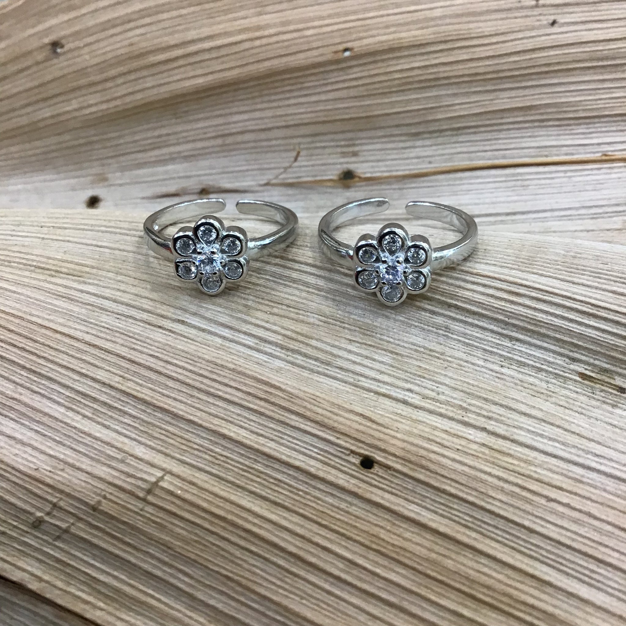 Silver Toe Ring 1697-75 - Dazzles Jewellery