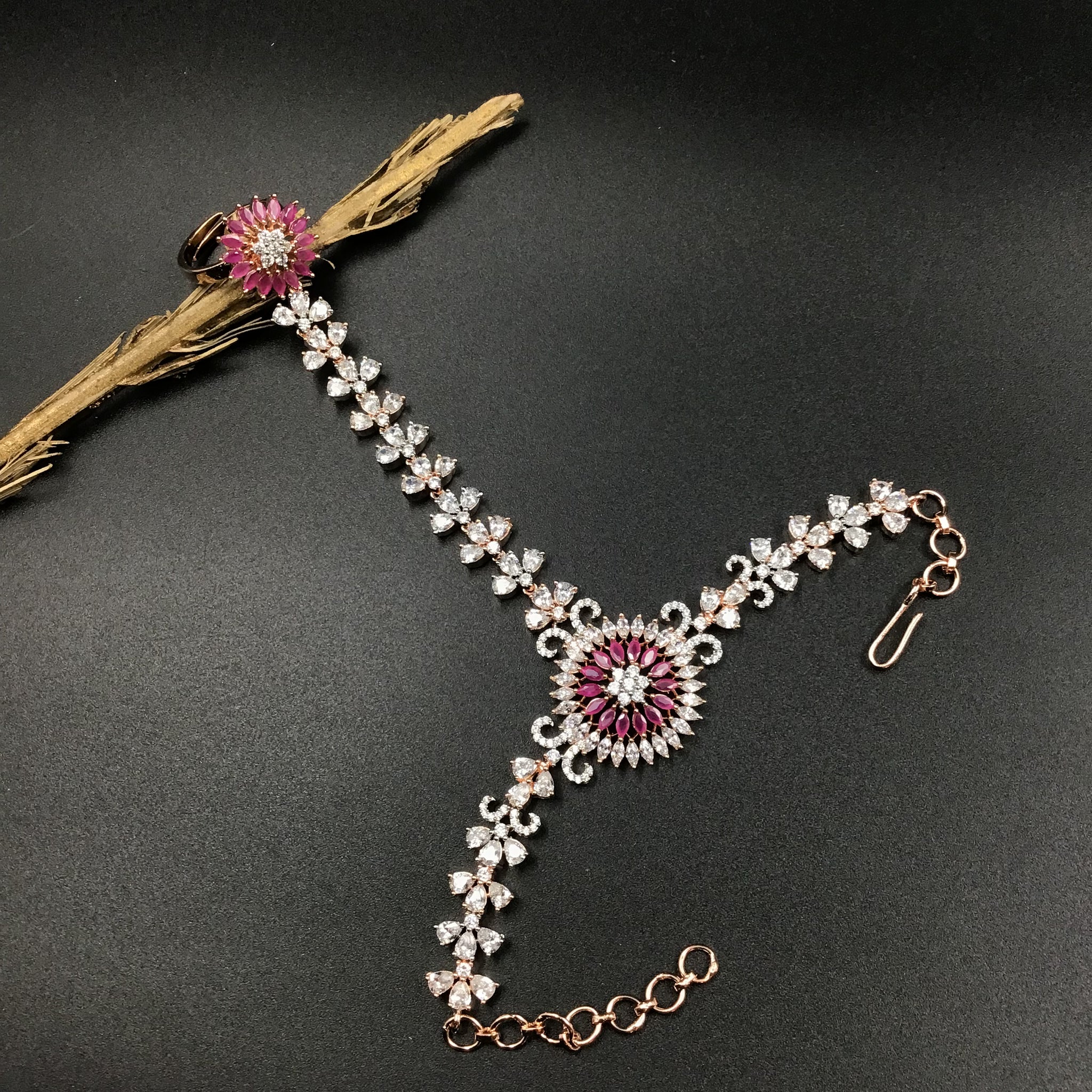 Zircon/AD Hathphool 3211-11 - Dazzles Jewellery