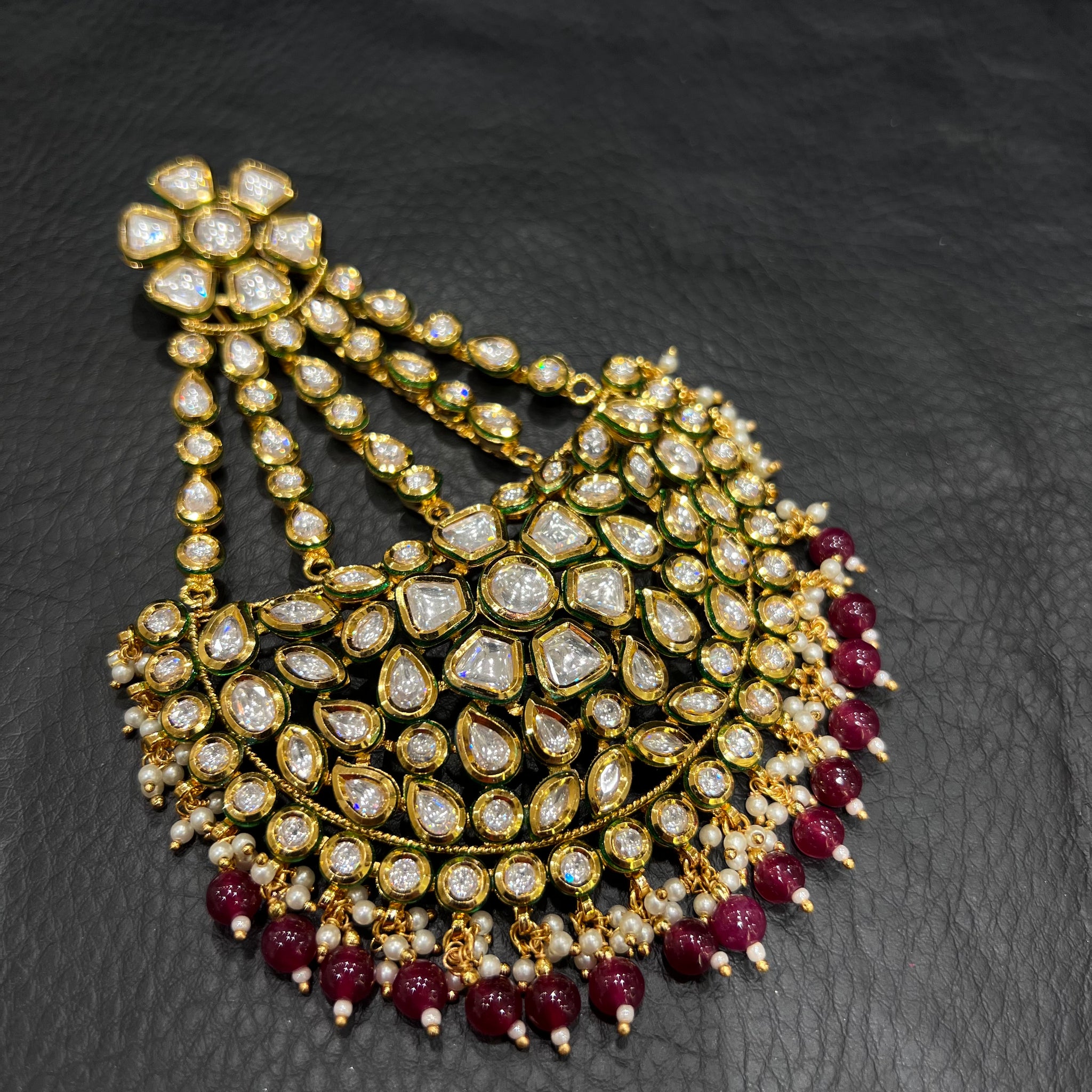 Kundan Passa 5888-28 - Dazzles Jewellery