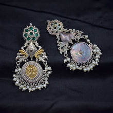 Danglers Oxidized Earring 4683-59 - Dazzles Jewellery