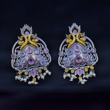 Oxidized Earring 1206-69 - Dazzles Jewellery