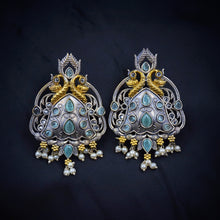 Oxidized Earring 1206-69 - Dazzles Jewellery