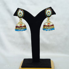 Meenakari Jhumki Fashion Earring 9907-R