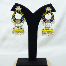 Meenakari Chandbali Fashion Earring 9909-R