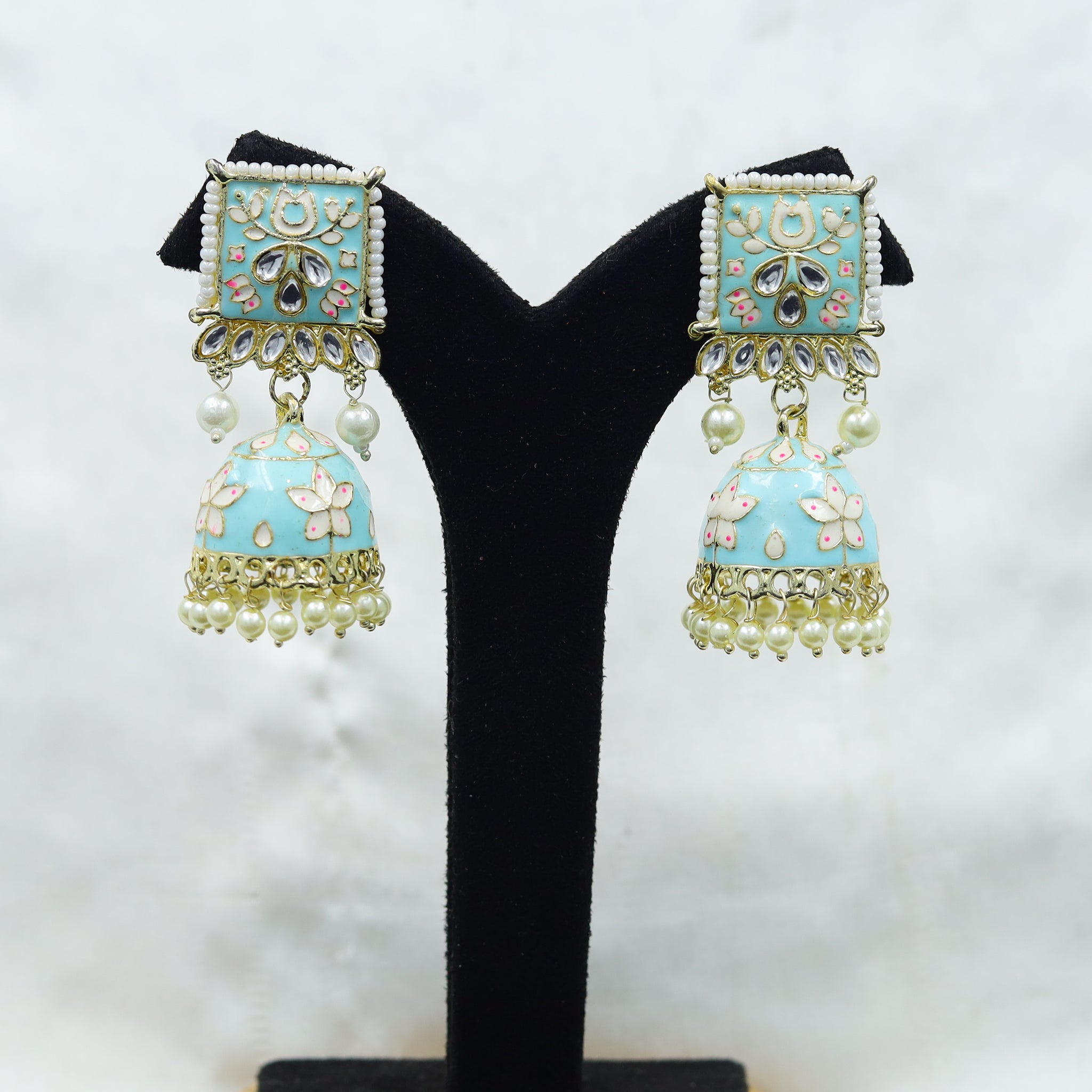 Jhumki Kundan Earring 6283-R