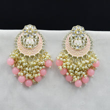 Meenakari Chandbali Fashion Earring 9876-R