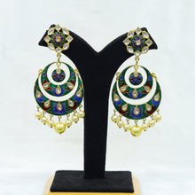 Multi Kundan Earring 11983-8222