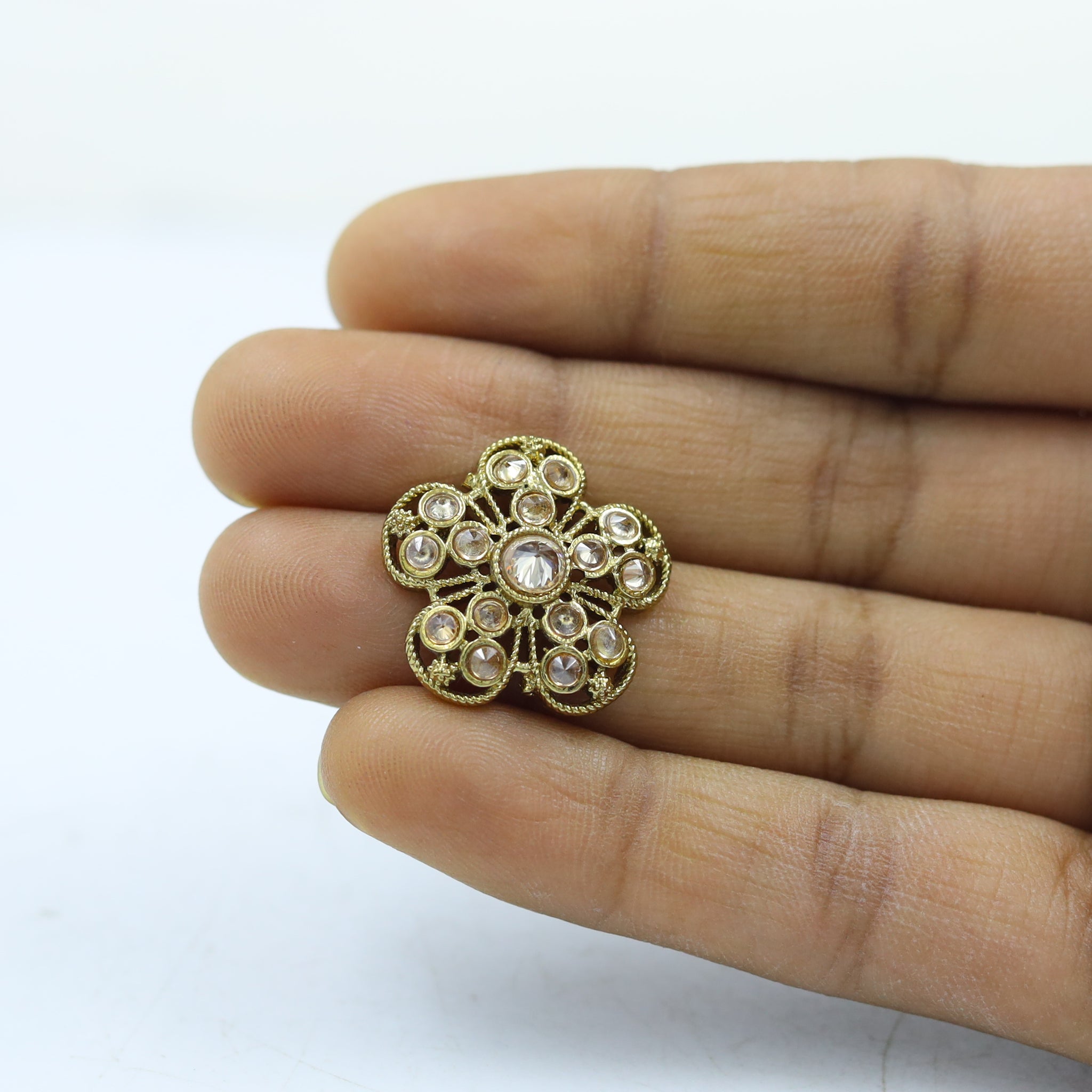 Tops/studs Gold Look Earring 9378-100