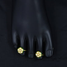 White Toe Ring 1179-5244