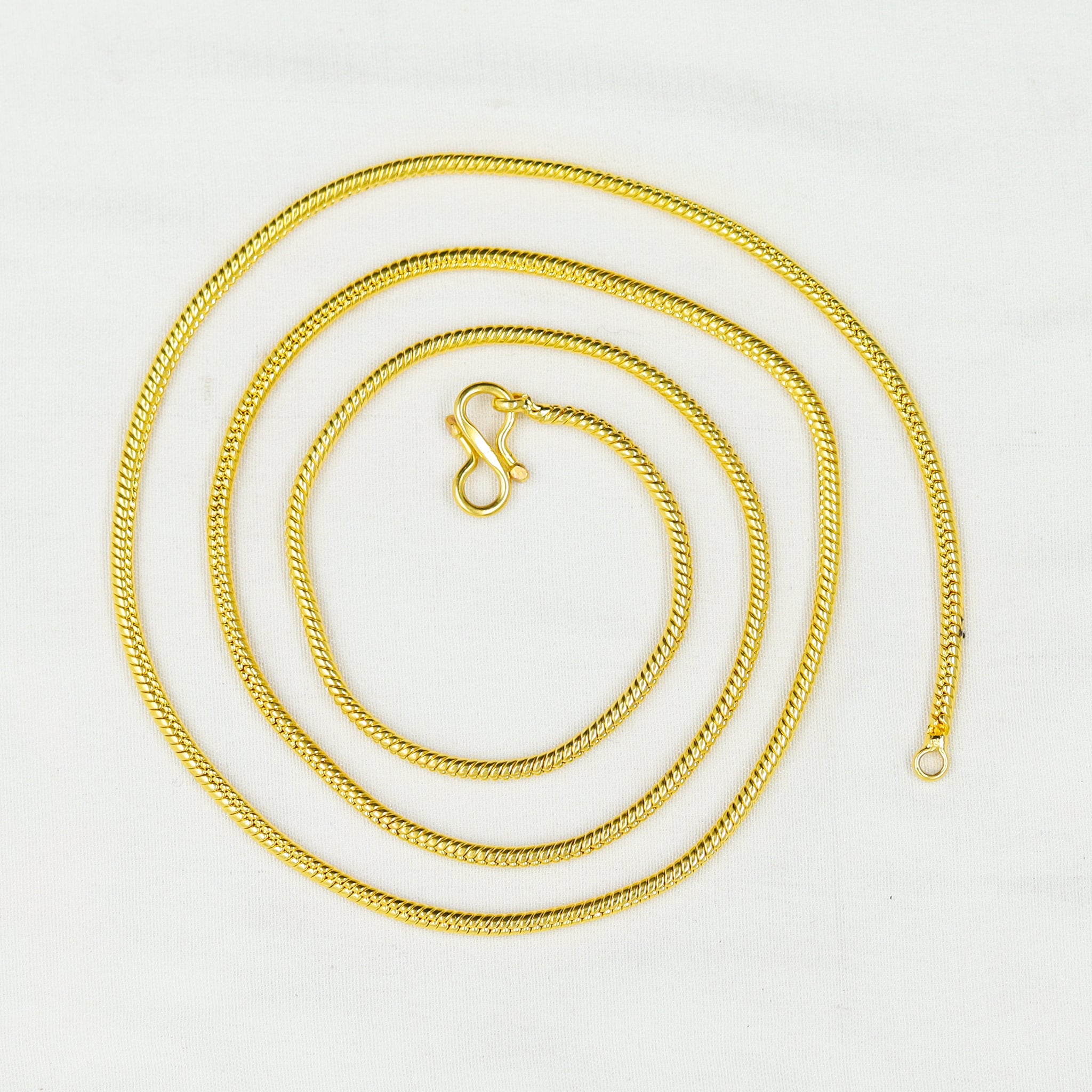 24 Inch Gold Plated Chain 8459-100
