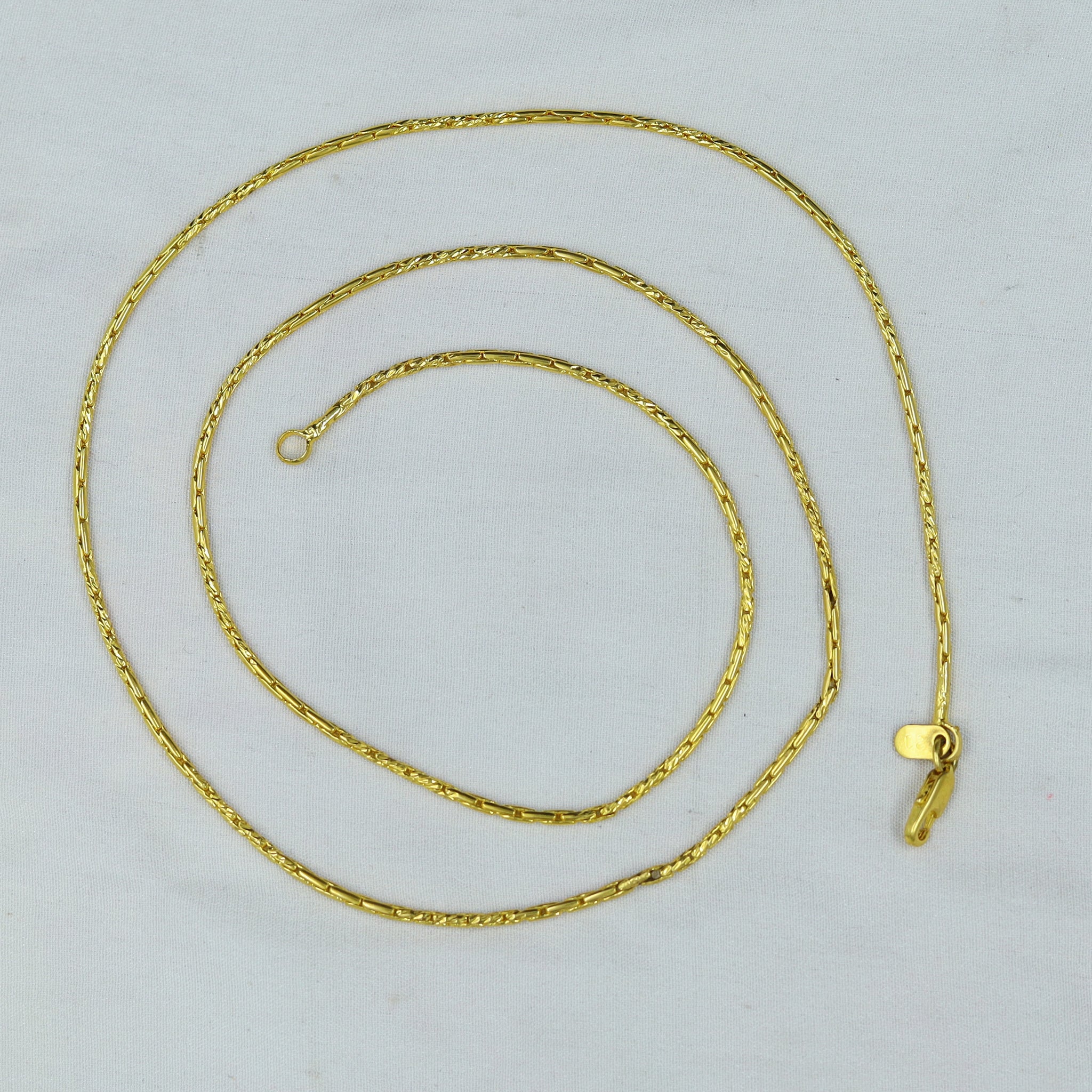 24 Inch Gold Plated Chain 8461-100