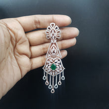 Rose Gold Plated Stylish Zircon/AD Earring 10850-6608 - Dazzles Jewellery