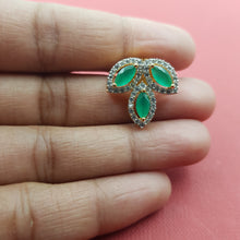 Round Neck Zircon/AD Necklace Set 8574-08 - Dazzles Jewellery