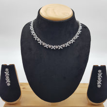 Round Neck Zircon/AD Necklace Set 8564-08 - Dazzles Jewellery