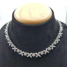 Round Neck Zircon/AD Necklace Set 8564-08 - Dazzles Jewellery