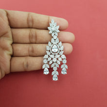 Round Neck Zircon/AD Necklace Set 8572-08 - Dazzles Jewellery