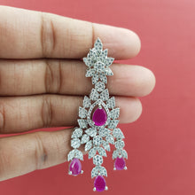 Round Neck Zircon/AD Necklace Set 8572-08 - Dazzles Jewellery