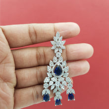 Round Neck Zircon/AD Necklace Set 8572-08 - Dazzles Jewellery