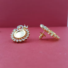 Tops/Studs Zircon/AD Earring 8614-08 - Dazzles Jewellery
