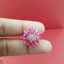 Tops/Studs Zircon/AD Earring 8605-08 - Dazzles Jewellery
