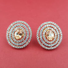 Tops/Studs Zircon/AD Earring 8915-100 - Dazzles Jewellery