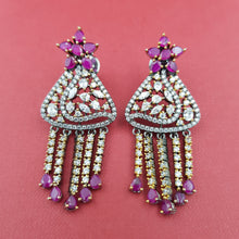 Light Earring Zircon/AD Earring 8828-100 - Dazzles Jewellery