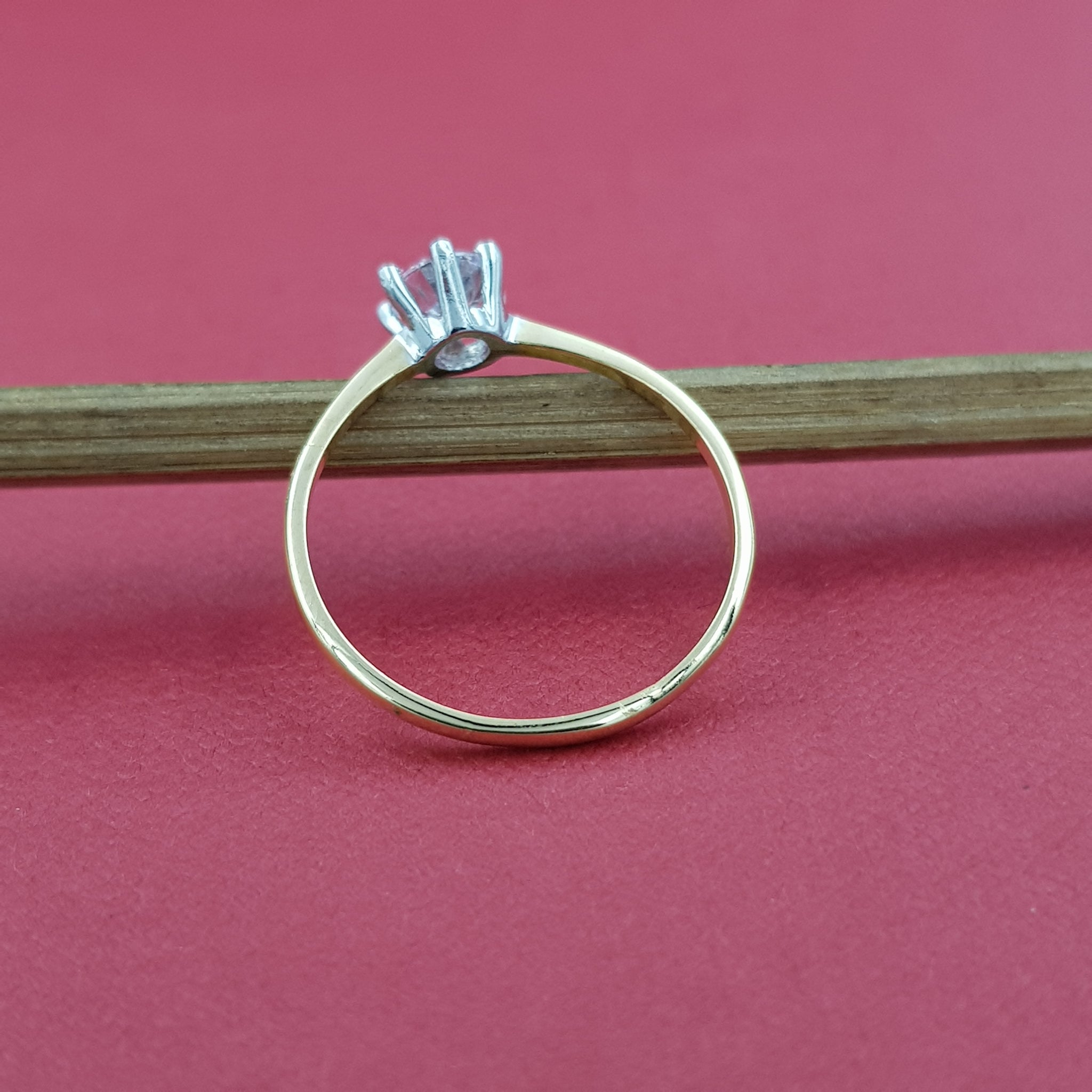 Zircon/AD Ring 8707-08 - Dazzles Jewellery