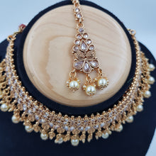 Gold Gold Look Necklace Set - Dazzles Jewellery
