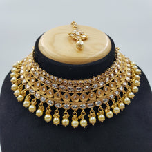 Gold Gold Look Necklace Set - Dazzles Jewellery