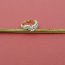 Zircon/AD Ring 8674-08 - Dazzles Jewellery