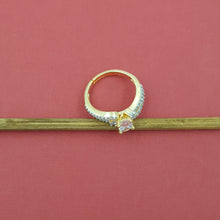 Zircon/AD Ring 8674-08 - Dazzles Jewellery